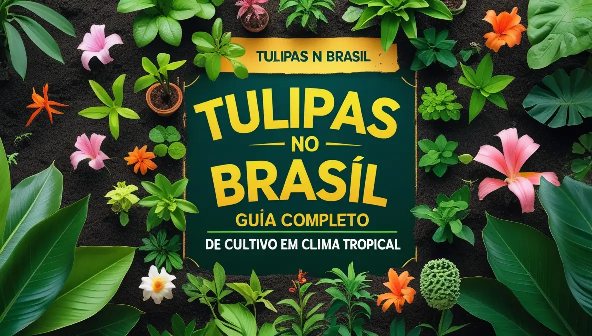 Tulipas no Brasil: Guia Completo de Cultivo em Clima Tropical
